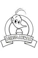 Alfred jodocus kwak kleurplaat 4